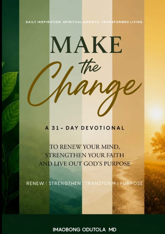 Cover of Make the Change, a 31-day devotional